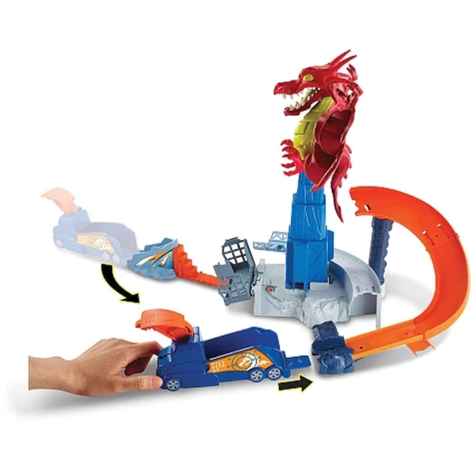 Hot Wheels - Dragon Blast Playset - هوت ويلز - Image 11