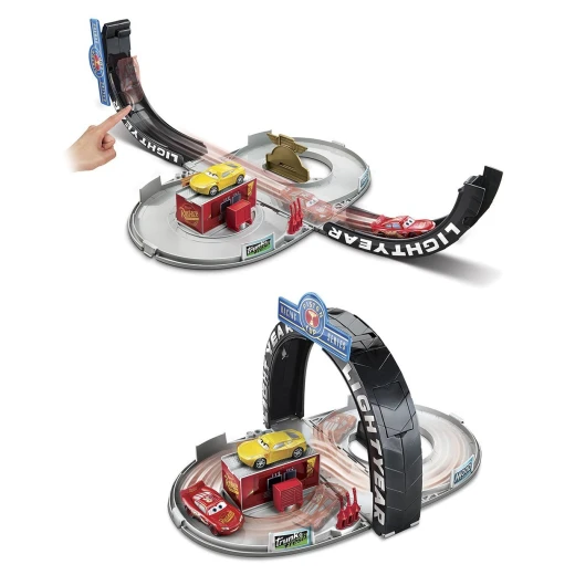 Disney - Pixar Cars 3 Piston Cup Portable Playset, Toy Car Storage Disney - Pixar Cars 3 Piston Cup Portable Playset, Toy Car Storage