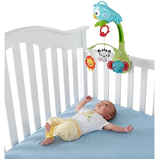 Fisher-Price Rainforest Friends 3-in-1 Musical Mobile - فيشر برايس - Image 4