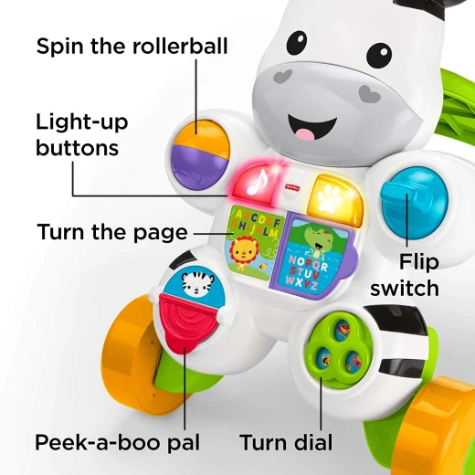 Fisher-Price Learn with Me Zebra Walker - فيشر برايس - Image 7