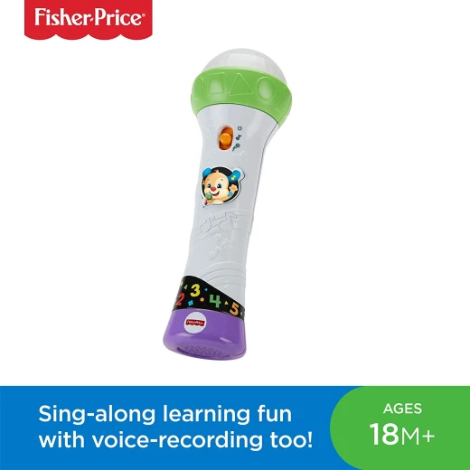 Fisher-Price Laugh and Learn Rock and Record Microphone - فيشر برايس - Image 5