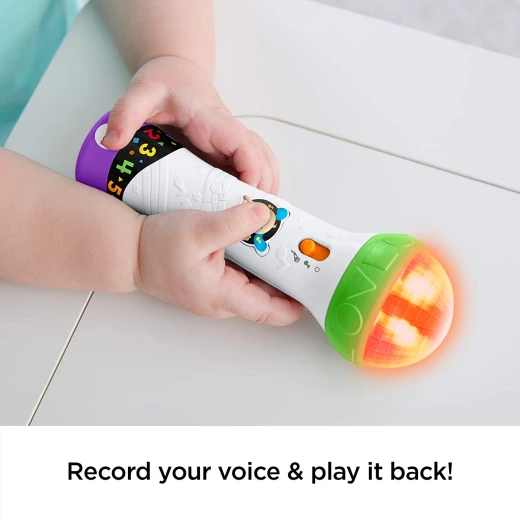 Fisher-Price Laugh and Learn Rock and Record Microphone - فيشر برايس - Image 4