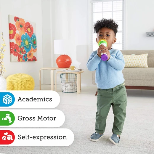 Fisher-Price Laugh and Learn Rock and Record Microphone - فيشر برايس - Image 3