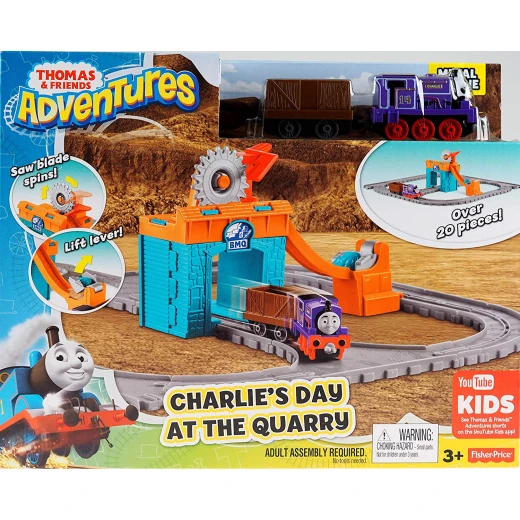 MATTEL Thomas & Friends Adventures Charlie's Day At The Quarry MATTEL Thomas & Friends Adventures Charlie's Day At The Quarry