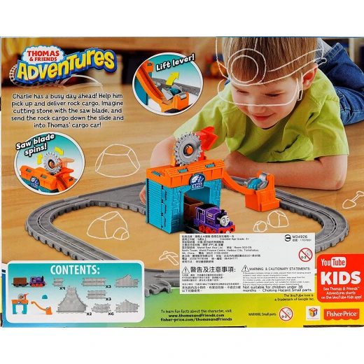 MATTEL Thomas & Friends Adventures Charlie's Day At The Quarry - ثوماس ذا ترين - Image 2