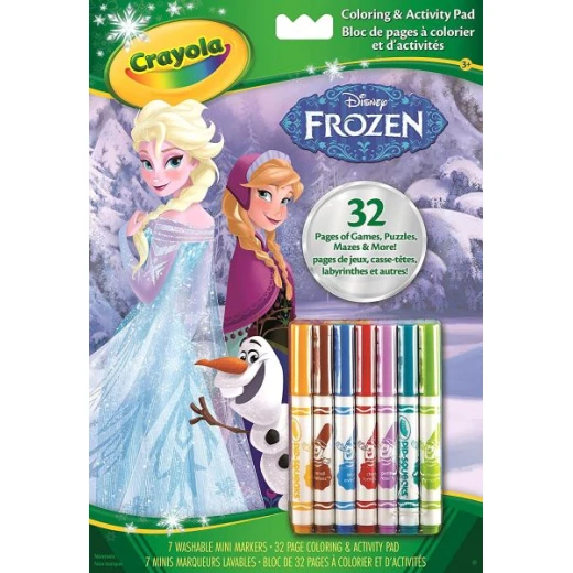 Crayola Frozen Color & Activity Book Crayola Frozen Color & Activity Book