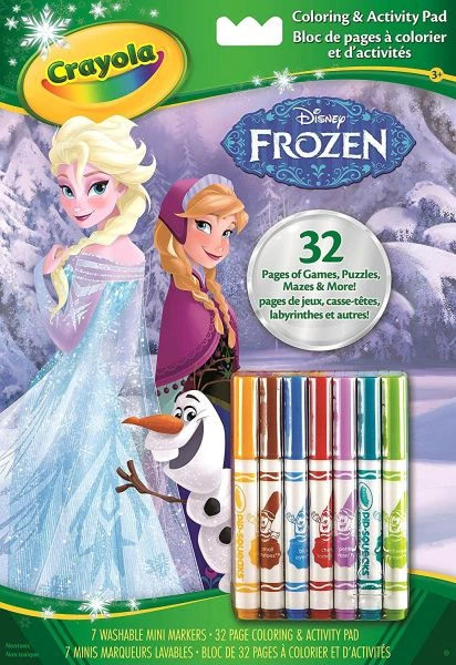 Crayola Frozen Color & Activity Book - كرايولا