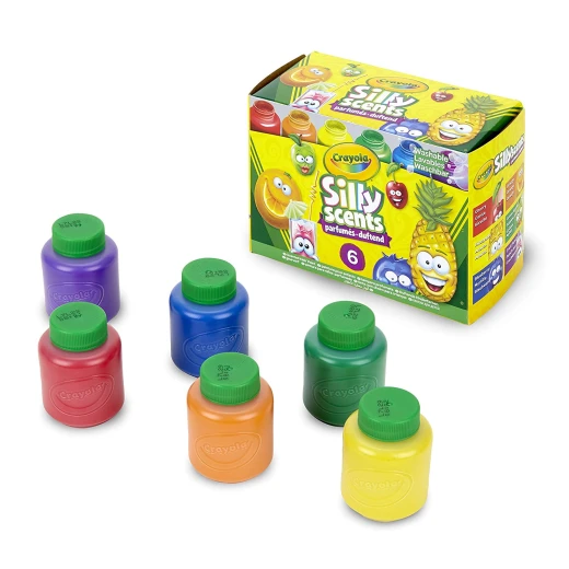 طلاء للأطفال قابل للغسل ، دهان معطر ، 6 قطع - كرايولا - Image 4