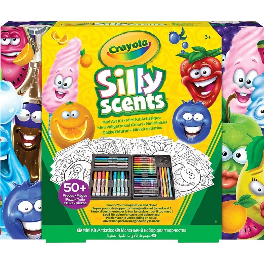 Crayola Scented Mini Inspirational Art Case Set, 50 Pieces