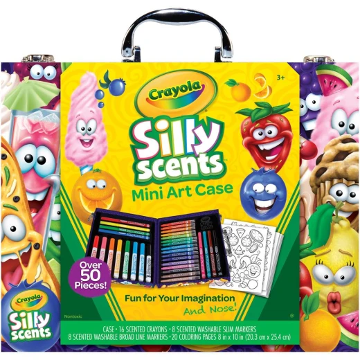 Crayola Scented Mini Inspirational Art Case Set, 50 Pieces - كرايولا - Image 4
