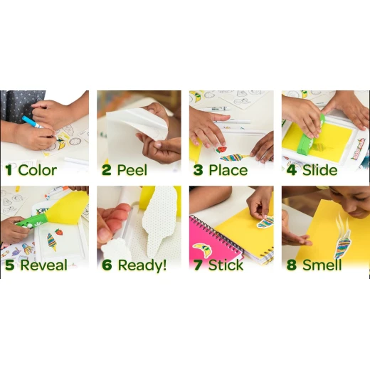 Crayola  Silly Scents Sticker Maker - كرايولا - Image 4