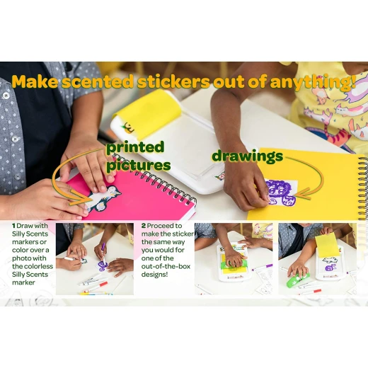 Crayola  Silly Scents Sticker Maker - كرايولا - Image 2