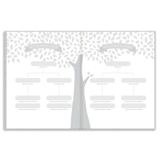 PearHead Baby Book Signature Line, Gray - بيرهيد - Image 3