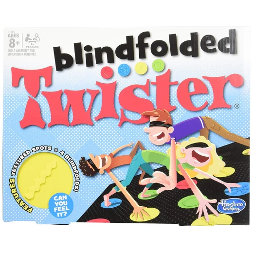 Games Blindfolded Twister Games Blindfolded Twister