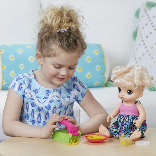 Baby Alive Snackin Noodles Baby Blonde - بيبي ألايف - Image 3