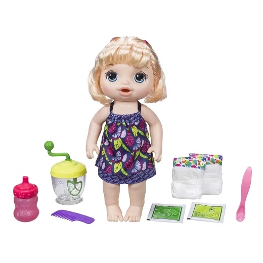 Baby Alive Sweet Spoonfuls Baby Doll Girl-Blonde Hair - بيبي ألايف - Image 7