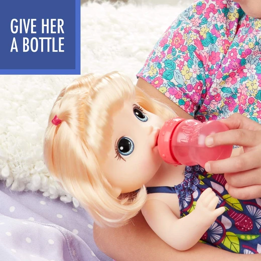 Baby Alive Sweet Spoonfuls Baby Doll Girl-Blonde Hair - بيبي ألايف - Image 4