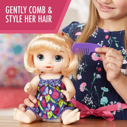 Baby Alive Sweet Spoonfuls Baby Doll Girl-Blonde Hair - بيبي ألايف - Image 3