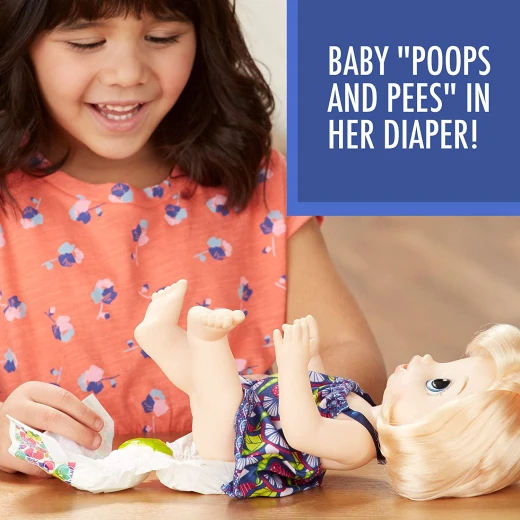 Baby Alive Sweet Spoonfuls Baby Doll Girl-Blonde Hair - بيبي ألايف - Image 2