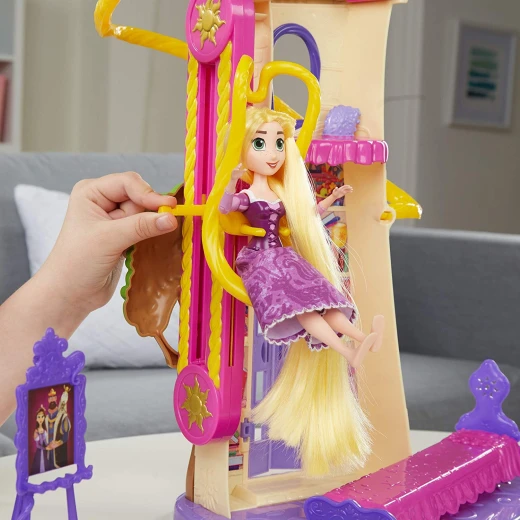 Disney Princess Tangled Swinging Locks Castle Playset - ديزني - Image 4