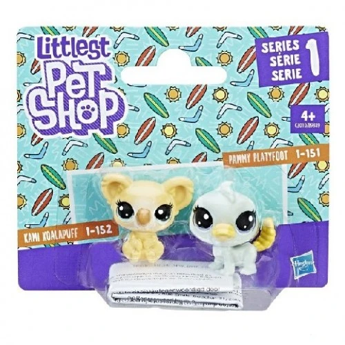 Littlest Pet Shop Mini Set 2 Animals Assortment - ليتيليست بيت شوب - Image 4
