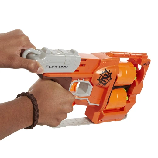 Nerf Zombie Strike FlipFury Blaster - نيرف - Image 2