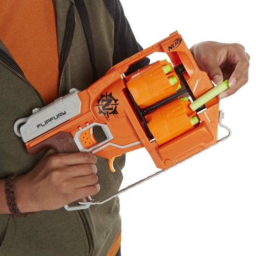 Nerf Zombie Strike FlipFury Blaster - نيرف - Image 4