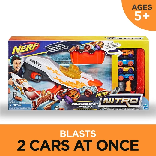 Nerf Doubleclutch Inferno Nitro Toy Nerf Doubleclutch Inferno Nitro Toy