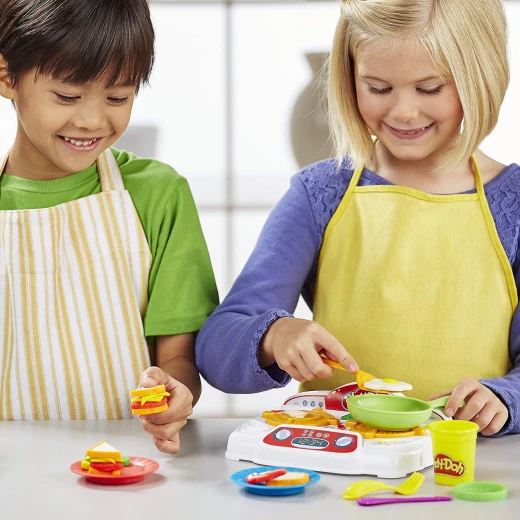 Play-Doh Kitchen Creations Sizzlin' Stovetop - بلاي دوه - Image 2