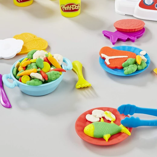 Play-Doh Kitchen Creations Sizzlin' Stovetop - بلاي دوه - Image 6