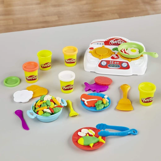 Play-Doh Kitchen Creations Sizzlin' Stovetop - بلاي دوه - Image 7