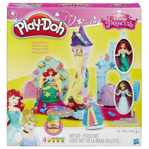Play Doh Disney Princess Royal Palace Playset with Cinderella and Ariel Play Doh Disney Princess Royal Palace Playset with Cinderella and Ariel