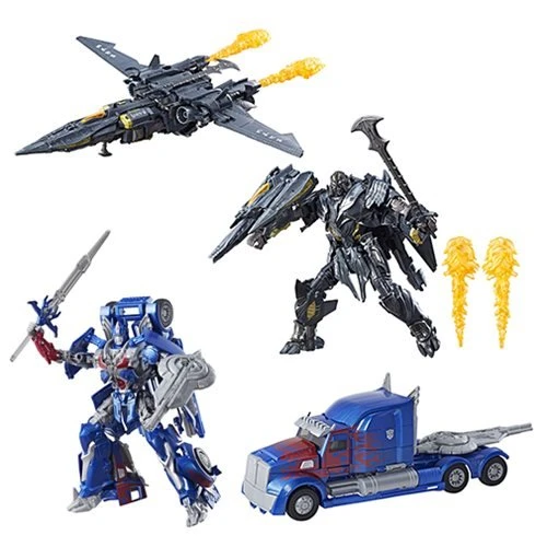 Transformers: The Last Knight Premier Edition Leader Class Optimus/ Megatrun, Assortment - ترانسفورمرز - Image 2