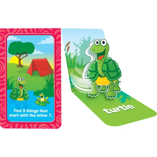 School Zone Animal Alphabet Pop-Up Flash Cards - سكول زون - Image 4