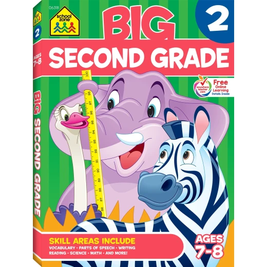 School Zone - Big Second Grade ages 7- 8 School Zone - Big Second Grade ages 7- 8