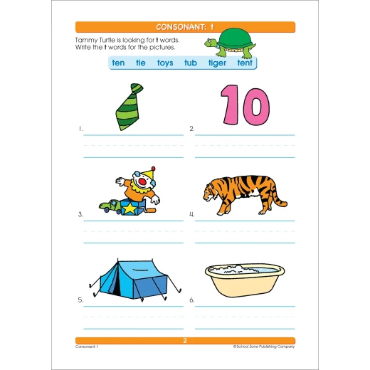 School Zone - BIG Spelling Grades 1-3 Workbook - سكول زون - Image 4