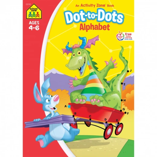 School Zone - Dot-to-Dot Alphabet Activity Zone School Zone - Dot-to-Dot Alphabet Activity Zone