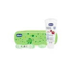 Chicco Oral Set Without Fluoride, Green - تشيكو