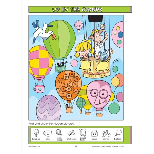 School Zone - Pictures Discovery Activity Zone Ages 5-Up - سكول زون - Image 4