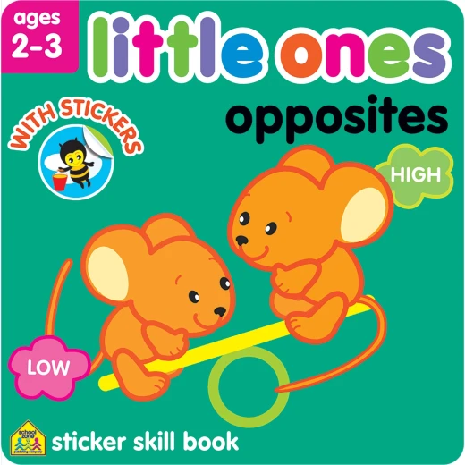 School Zone - Little Ones opposites age 2-3