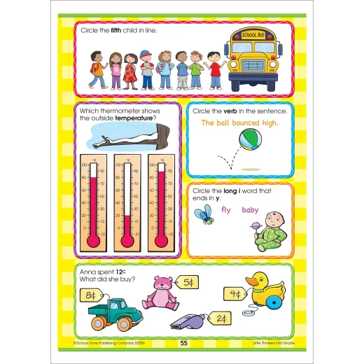 School Zone - Little Thinkers ages 6-7 skill areas include - سكول زون - Image 4