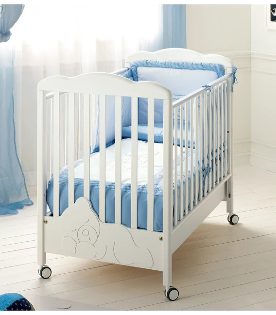 Baby Expert Baby Cot Coccolo - White - بيبي إكسبرت
