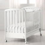 سرير أطفال Baby Expert موديل Cucciolo – لون أبيض ناصع - بيبي إكسبرت
