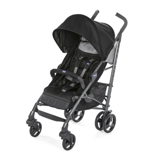 Chicco Pushchair Lite Way Stroller, Jet Black