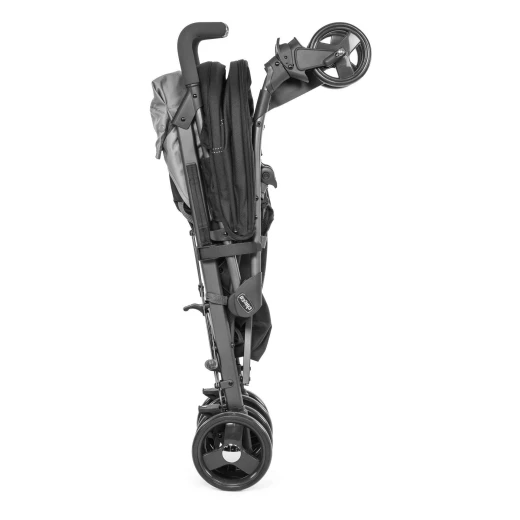 Chicco Pushchair Lite Way Stroller, Jet Black - تشيكو - Image 4