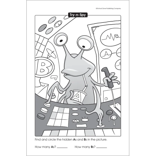School Zone - My First Try & Spy - Little Busy Book - سكول زون - Image 3