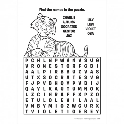 School Zone Coloring Adventure Book for Kids Preschool Fun Activities with Characters - School Zone - Image 4