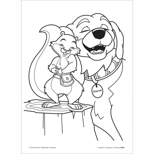 School Zone Coloring Adventure Book for Kids Preschool Fun Activities with Characters - School Zone - Image 5
