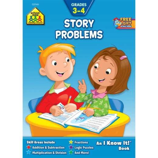 School Zone - Word Problems Workbook Grades 3-4 School Zone - Word Problems Workbook Grades 3-4