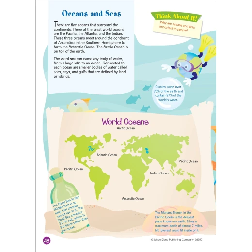 School Zone - Workbooks-Word Searches Ages 8 and Up - سكول زون - Image 5